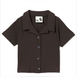 COTTON ON KIDS collared shirt. Trending girls shirt. Girls tops. Button up